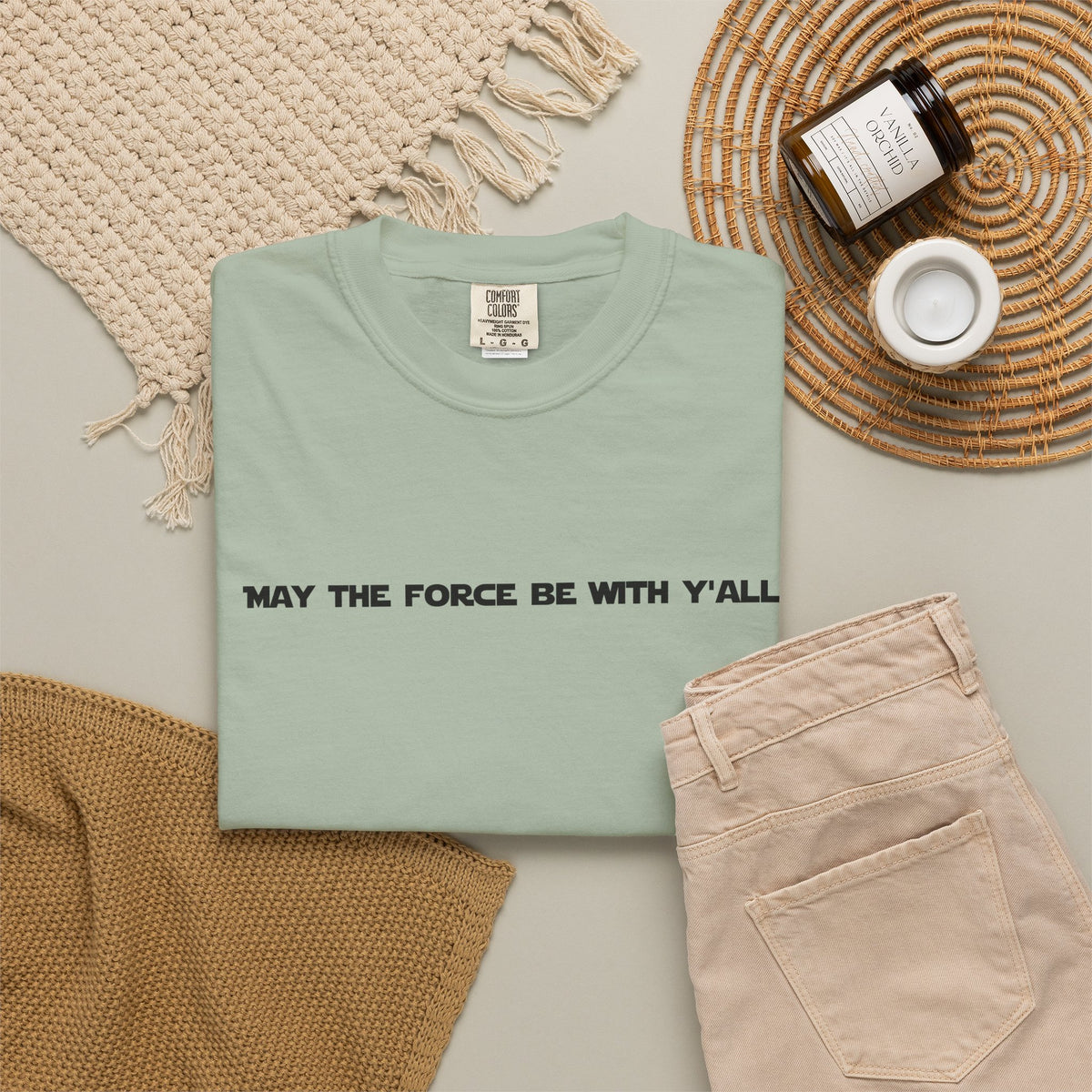 May the Force Be With Y'all Tee