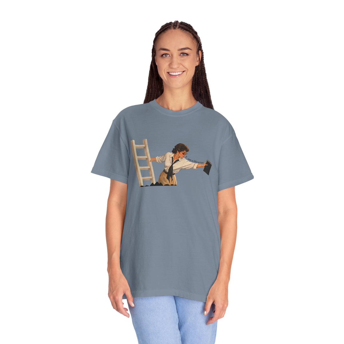 Evelyn Librarian Tee