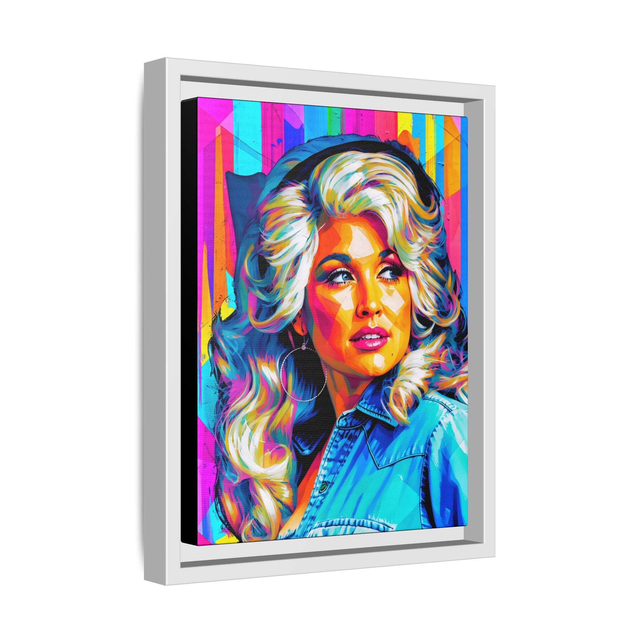 Queen of Country Framed Canvas