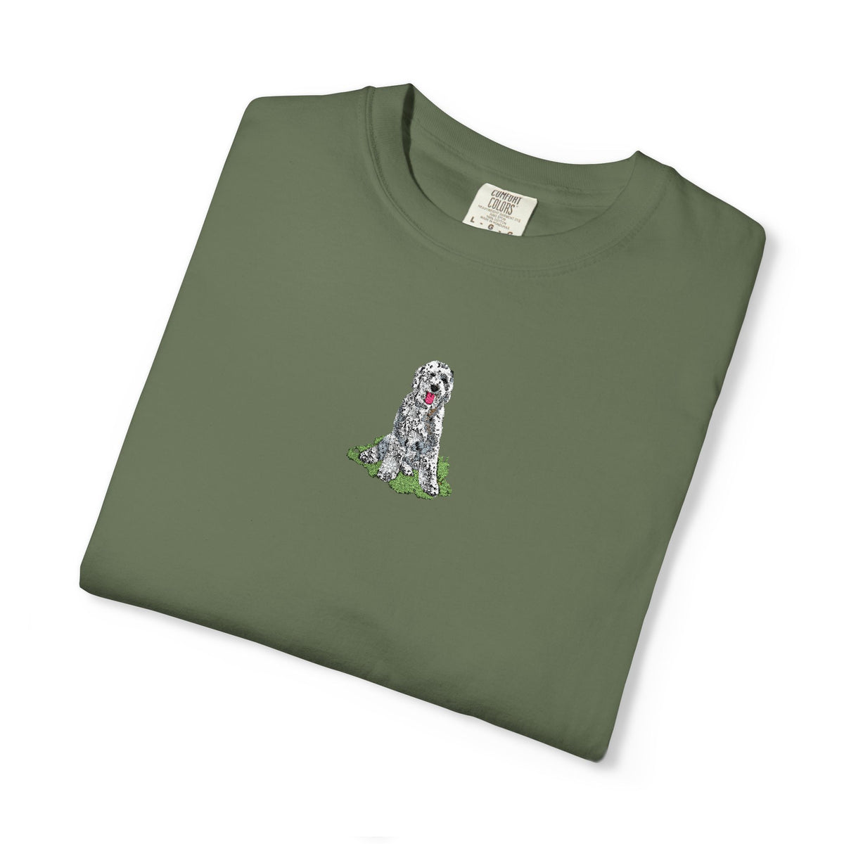 Sheepadoodle Embroidered Tee