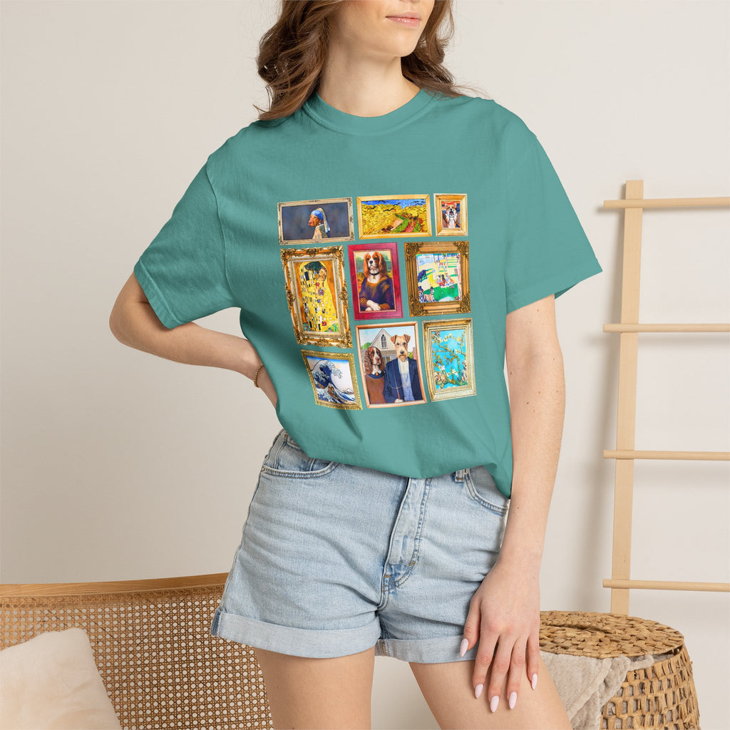 Dog Art Gallery Tee