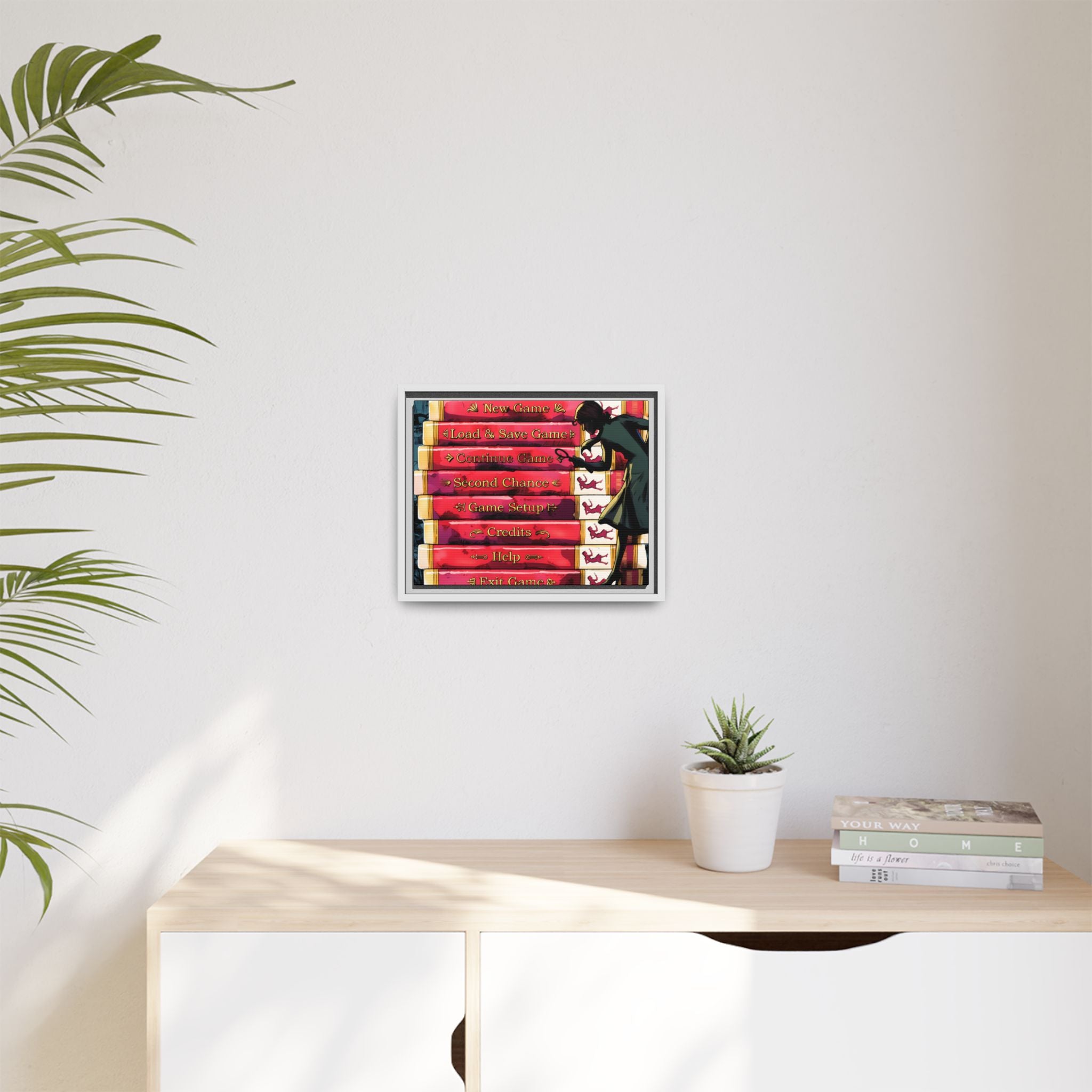 Detective Framed Canvas