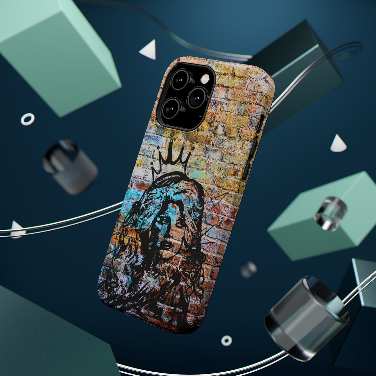 Queen of Country Graffiti Phone Case