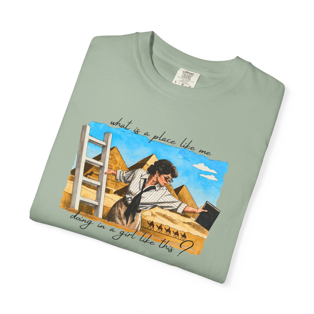 Evelyn Librarian Tee