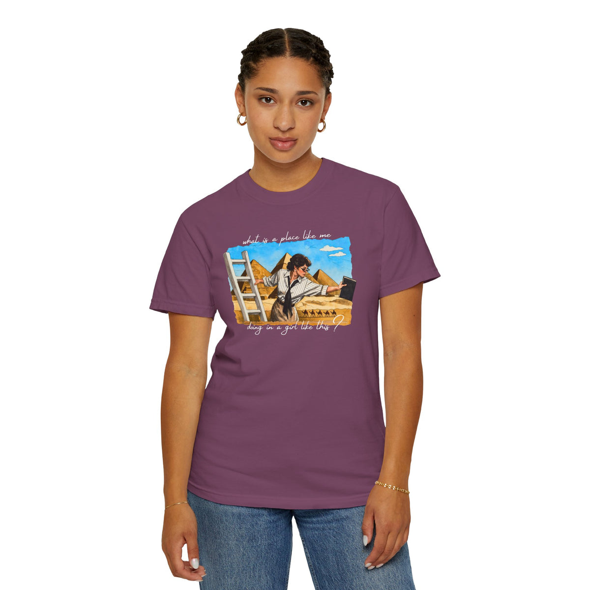 Evelyn Librarian Tee