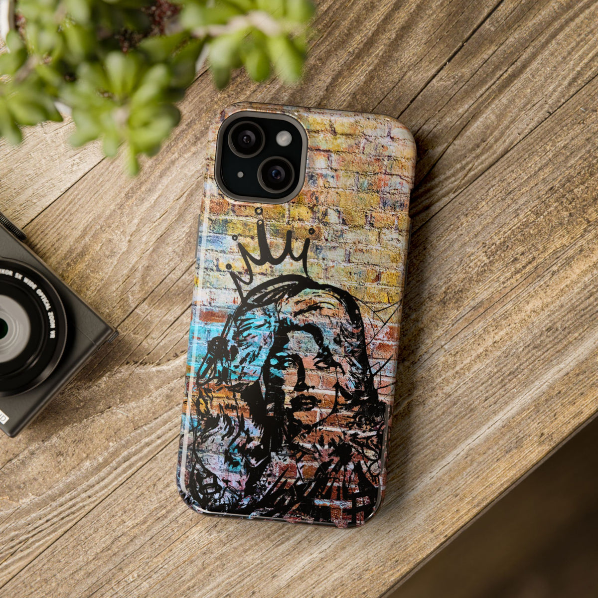 Queen of Country Graffiti Phone Case