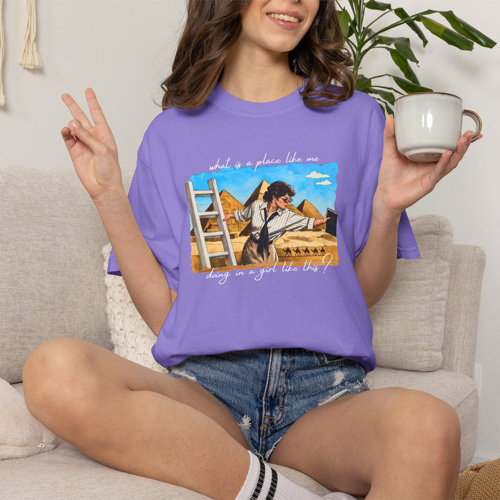 Evelyn Librarian Tee