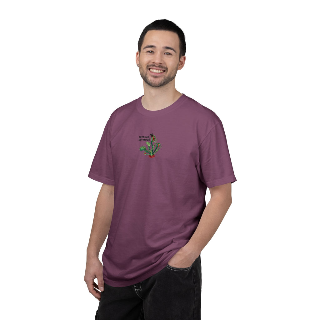 Embroidered Feed Me Seymour Tee