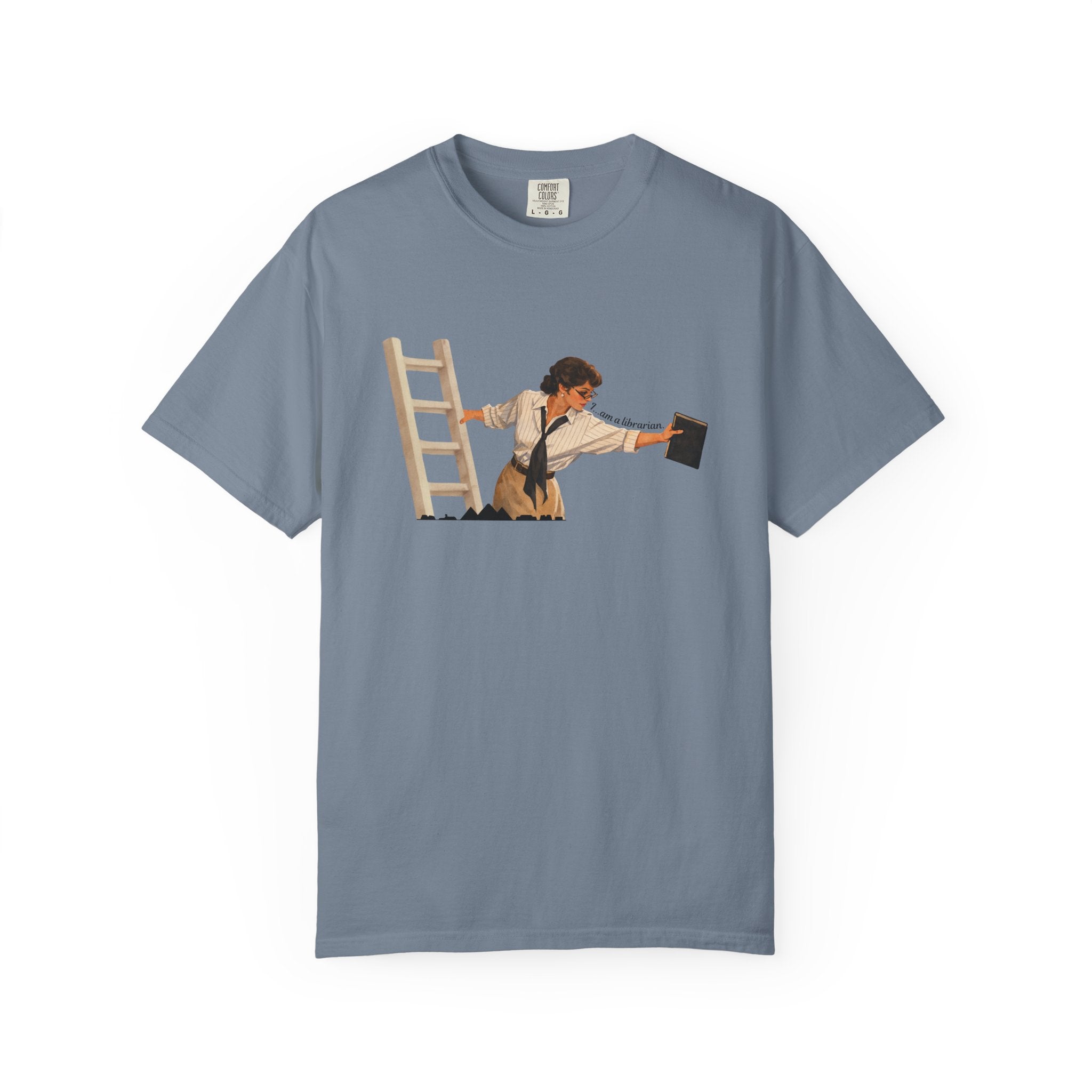 Evelyn Librarian Tee