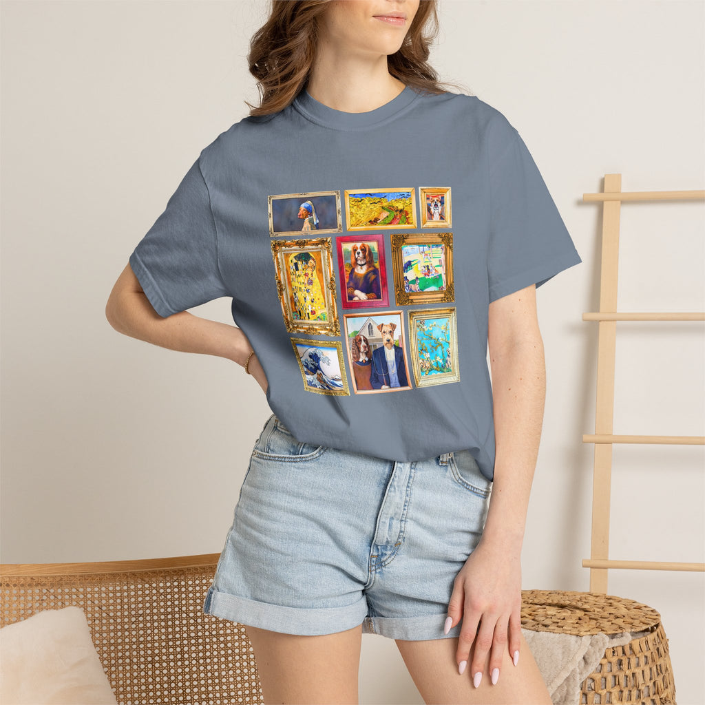 Dog Art Gallery Tee