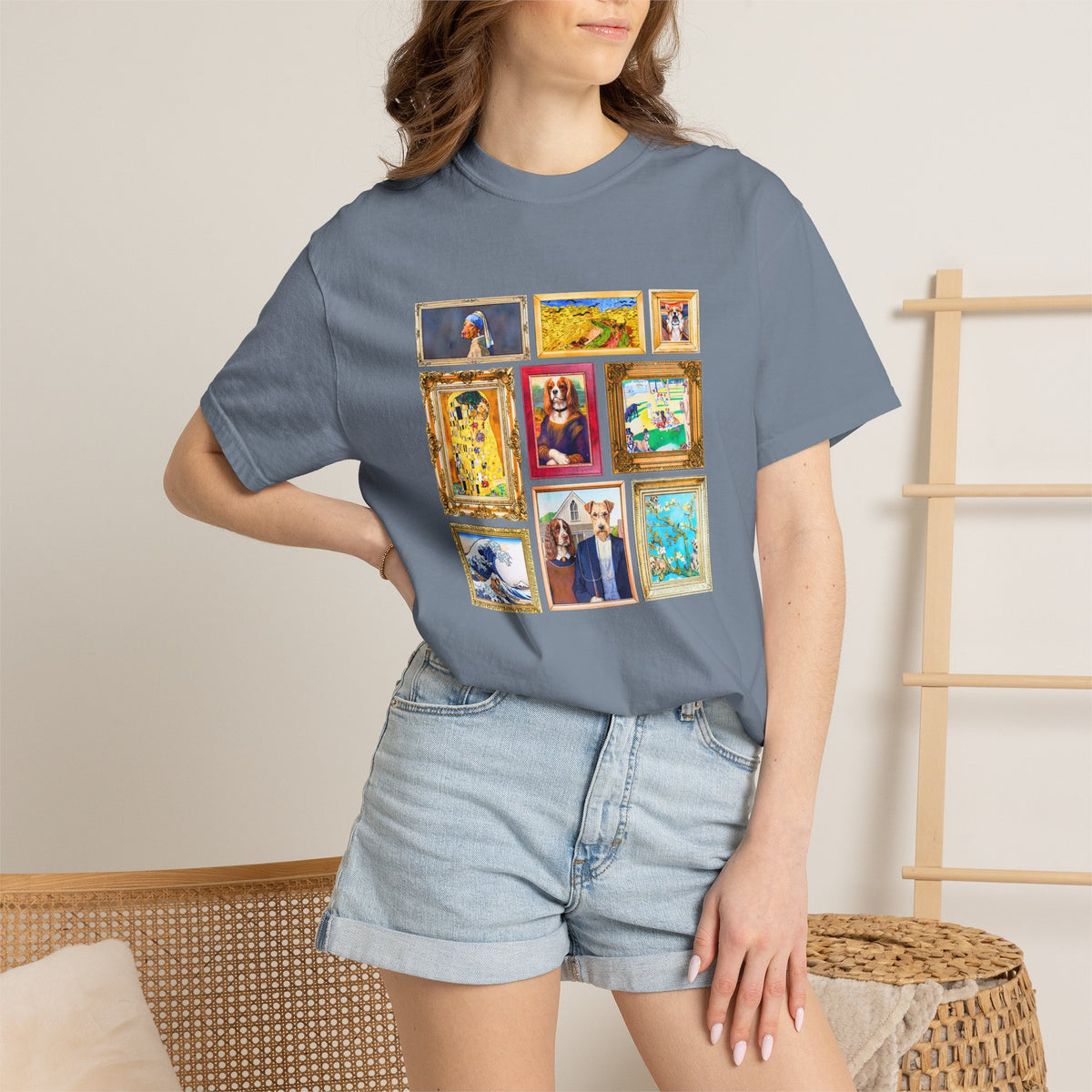 Dog Art Gallery Tee