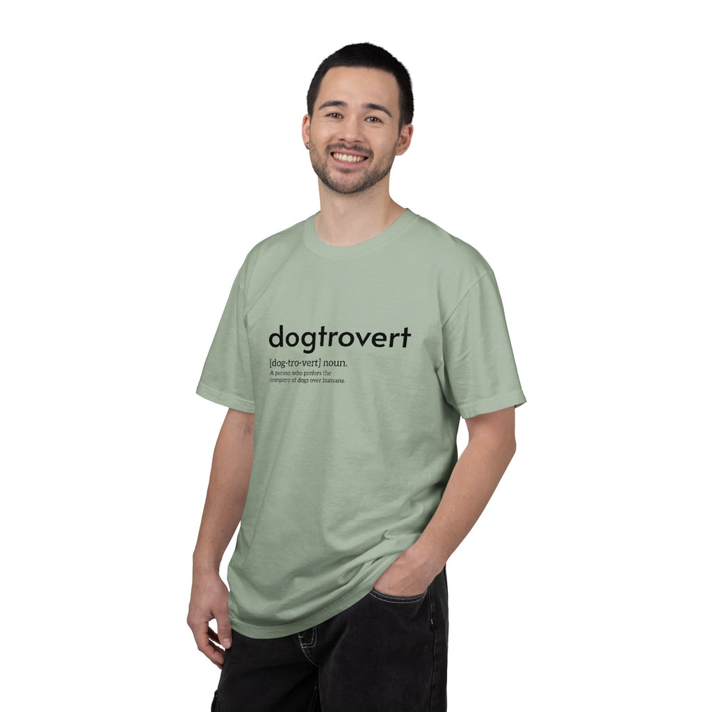 Dog-tro-vert Embroidered T-Shirt