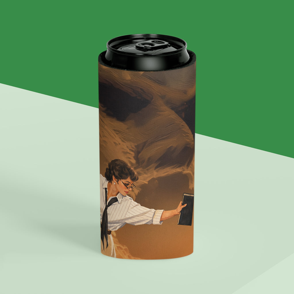 Evelyn Librarian Koozie