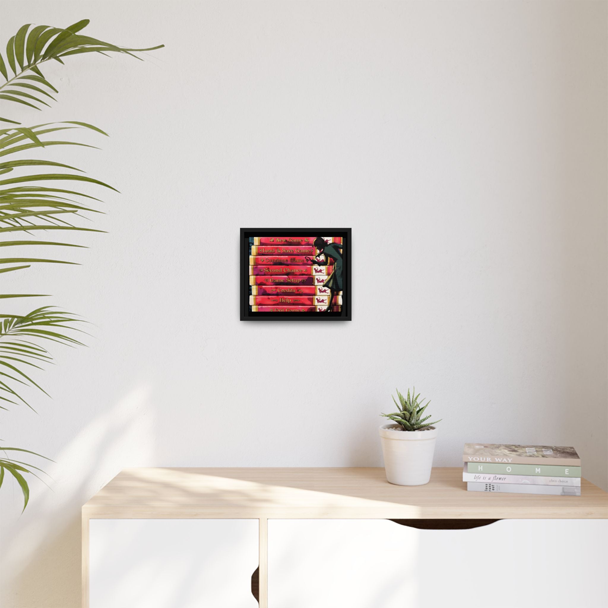 Detective Framed Canvas
