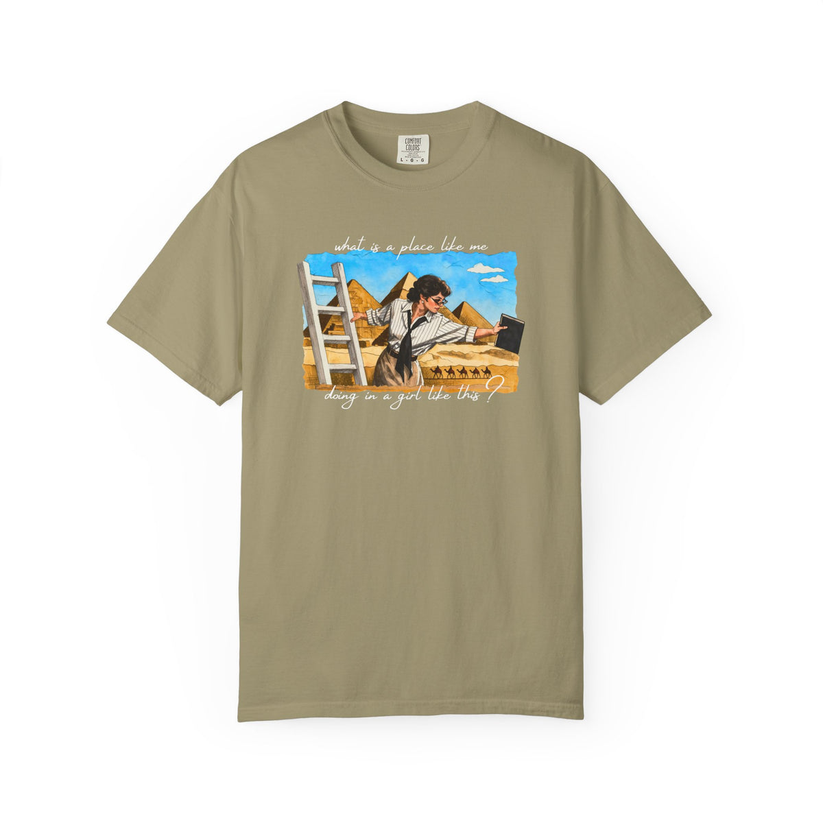 Evelyn Librarian Quote Tee