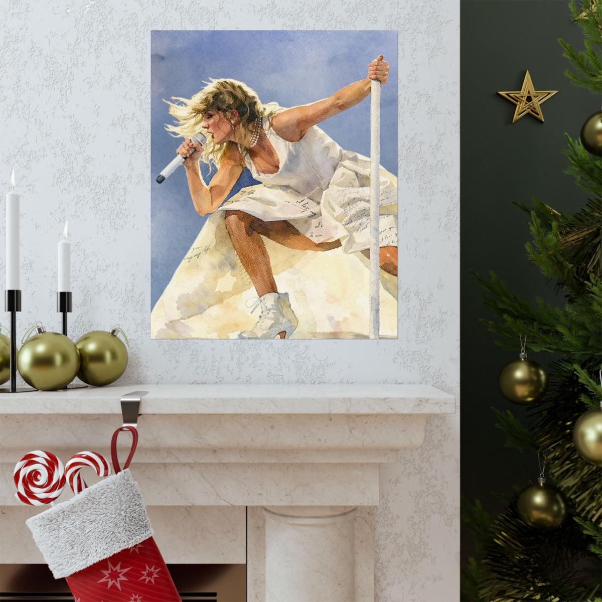 Music Lover Poet Art Print