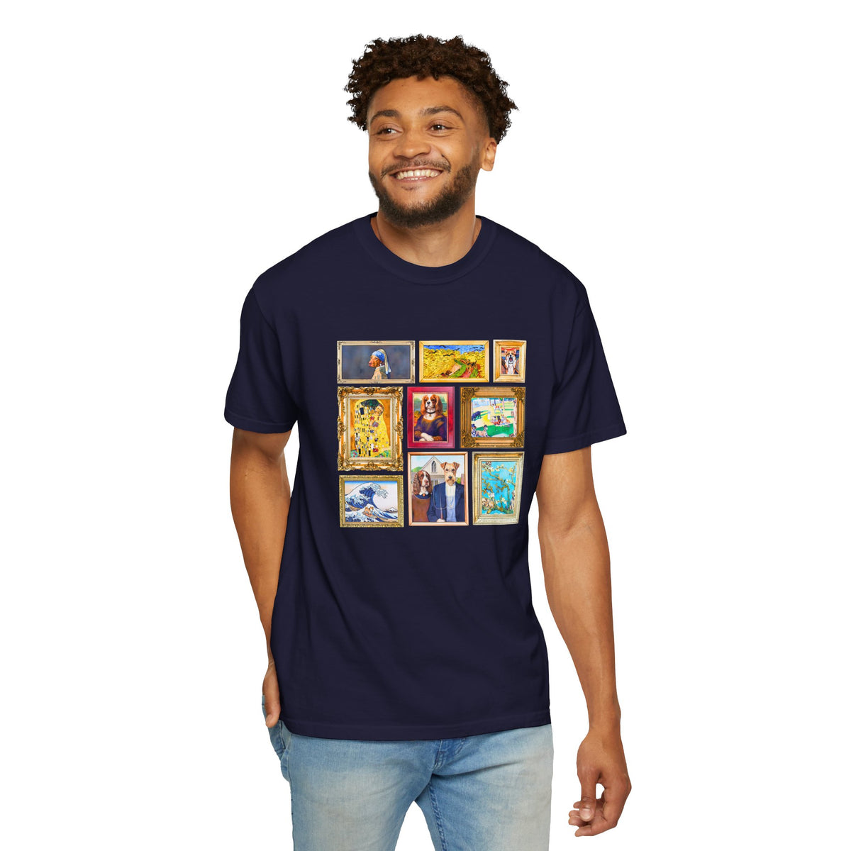 Dog Art Gallery Tee