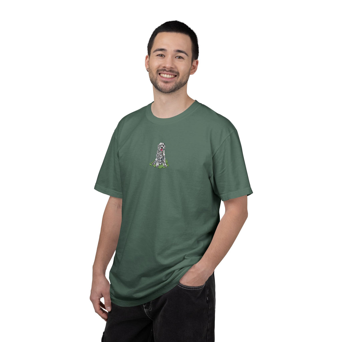 Sheepadoodle Embroidered Tee