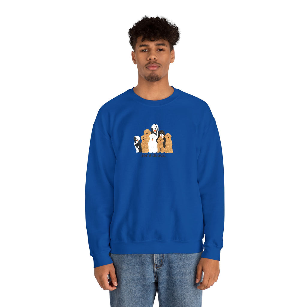 Embroidered Send Doods Crewneck Sweatshirt