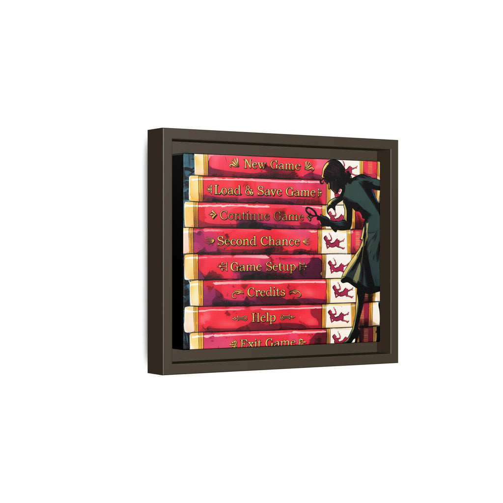 Detective Framed Canvas