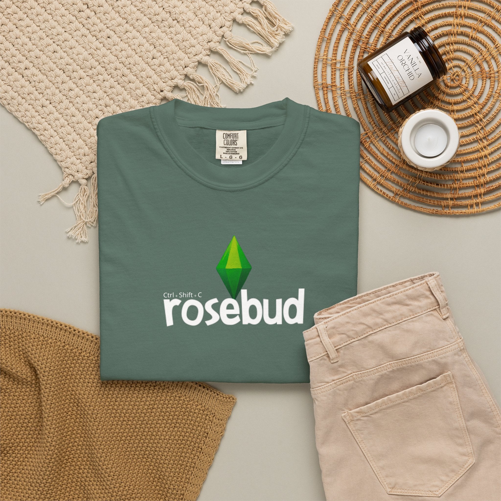 Rosebud Gamer Tee