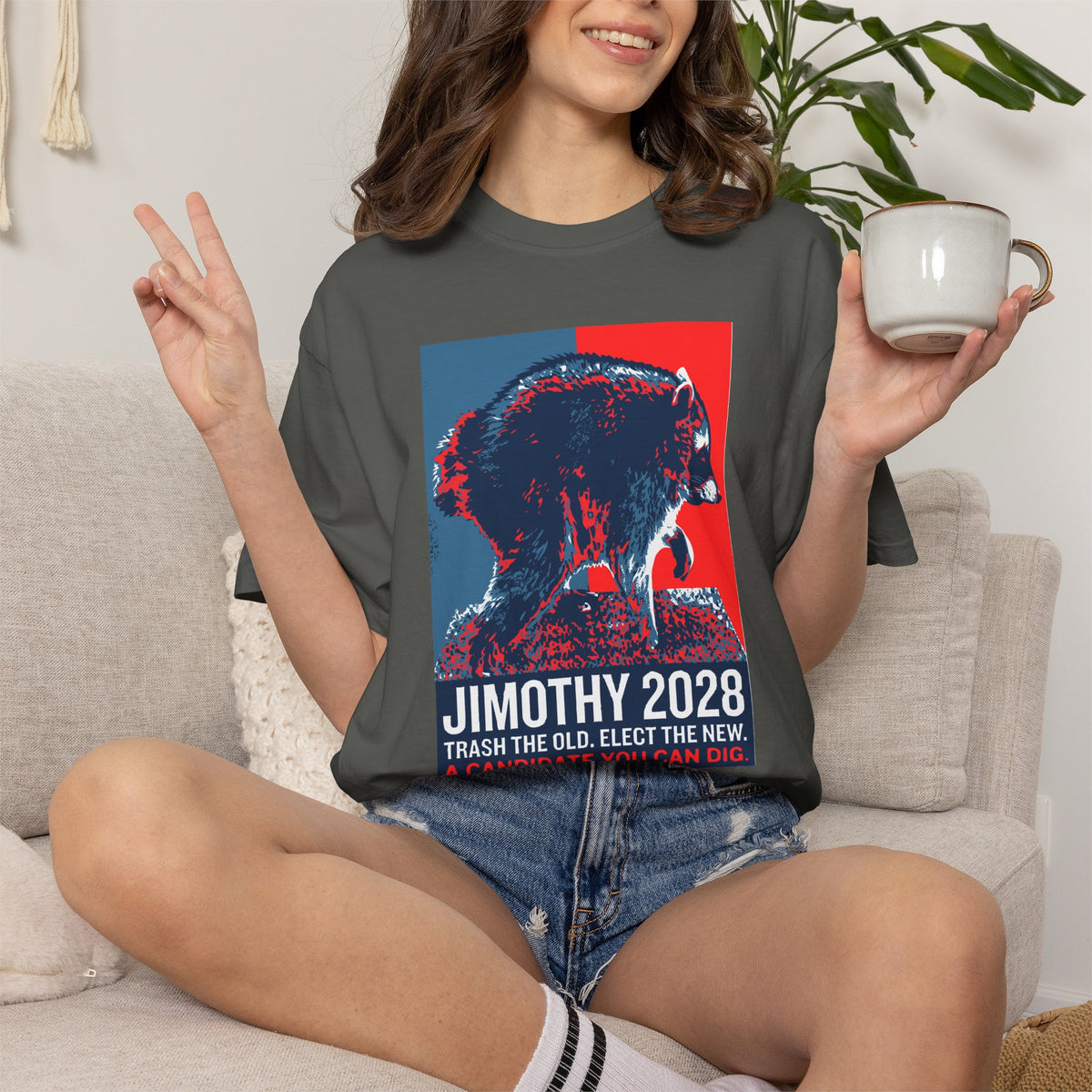 Jimothy 2028 Campaign Poster Tee