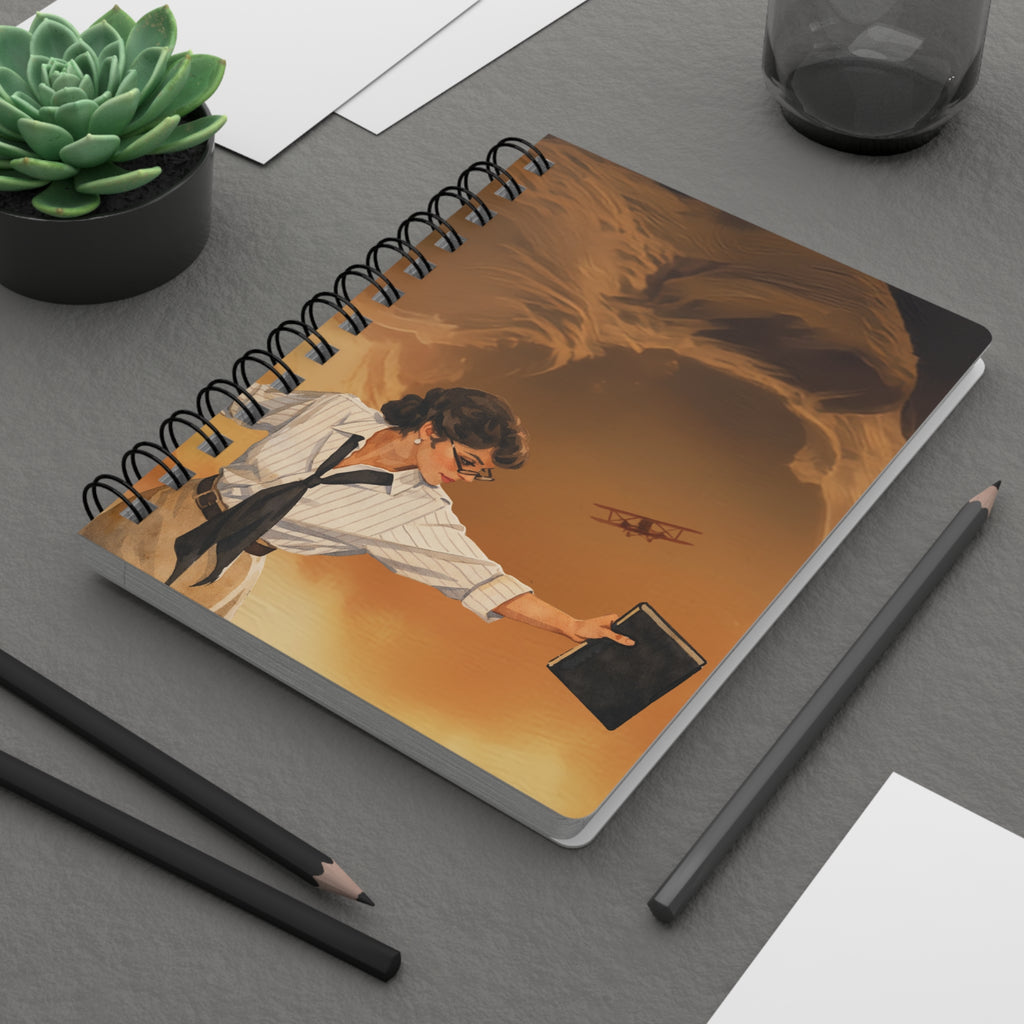 Evelyn Librarian Spiral Notebook
