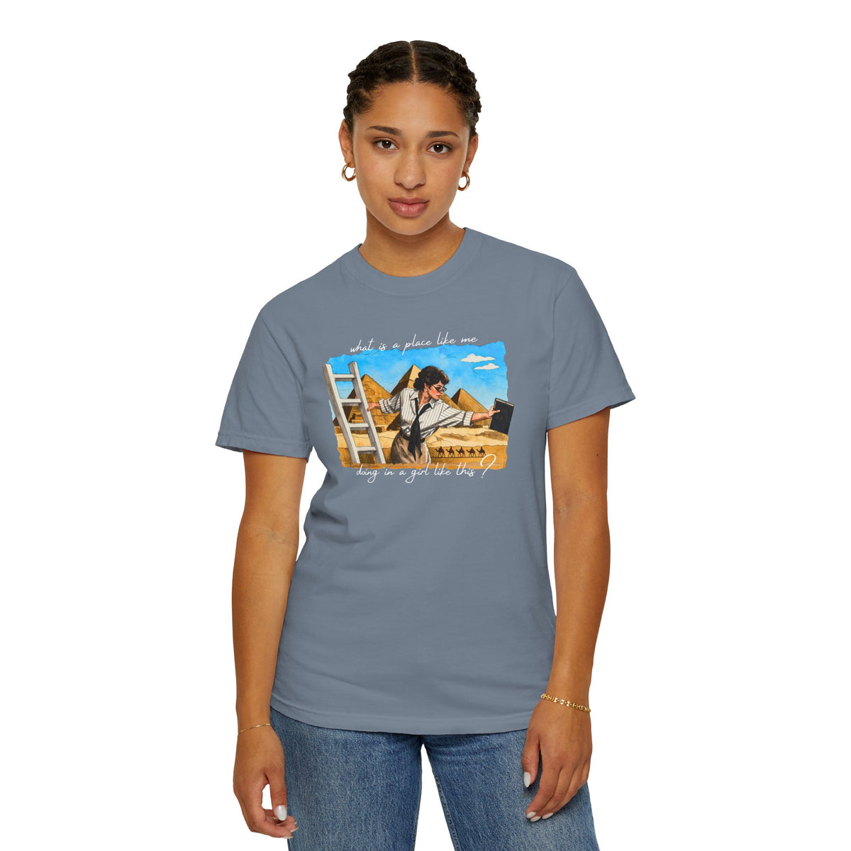 Evelyn Librarian Tee