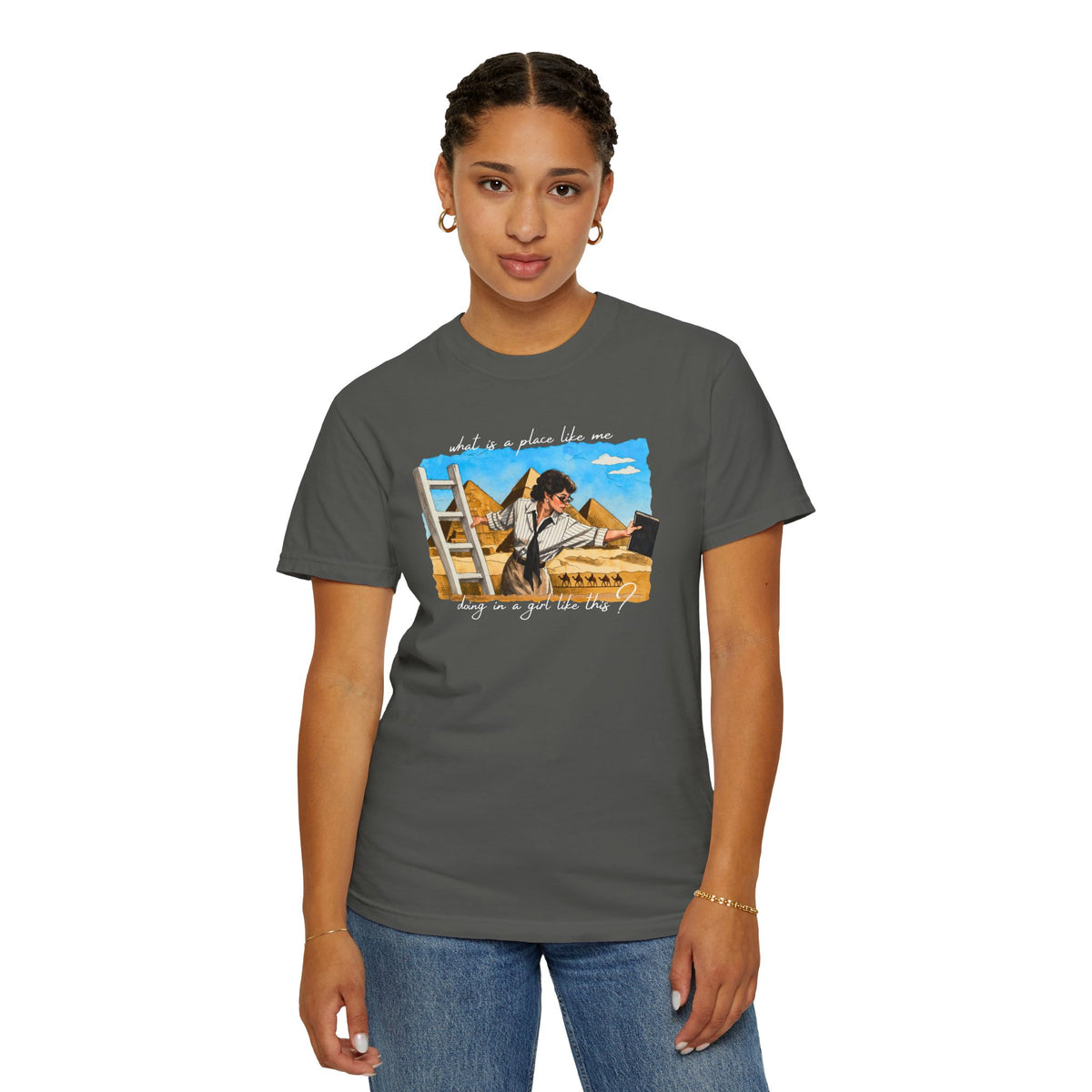 Evelyn Librarian Tee