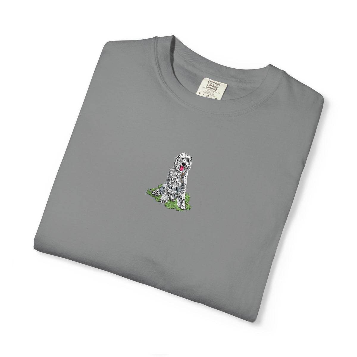 Sheepadoodle Embroidered Tee