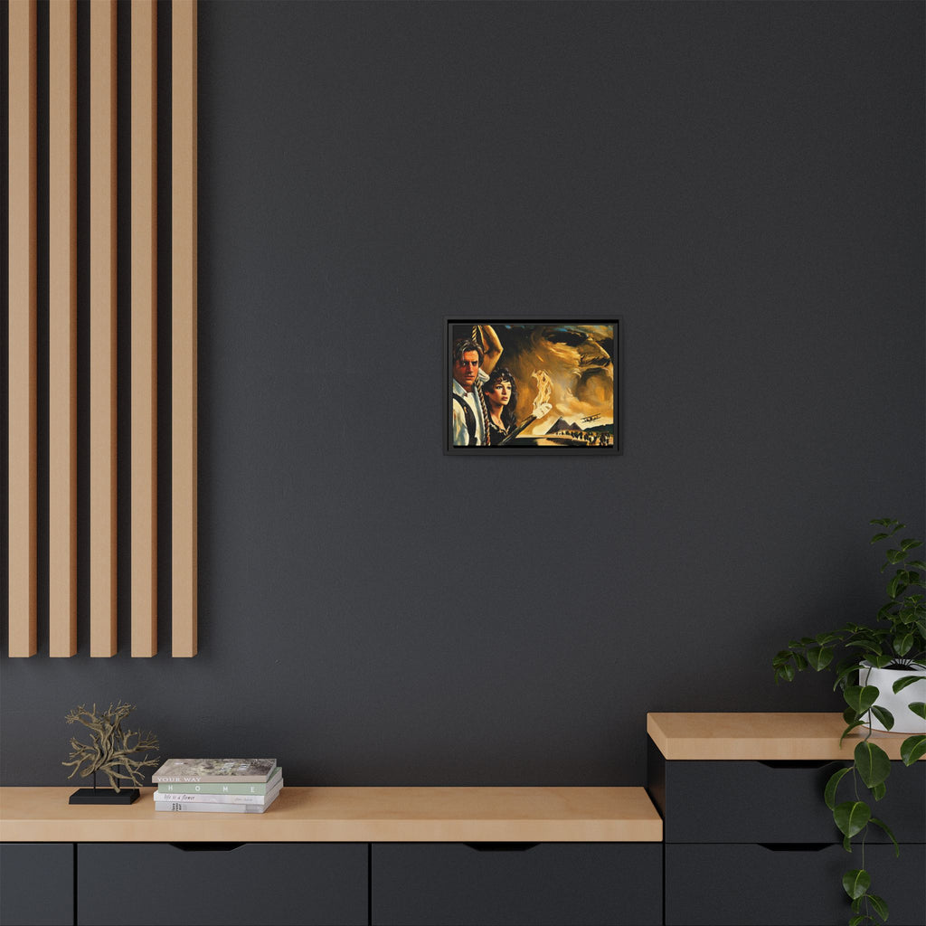 Rick & Evelyn Framed Canvas