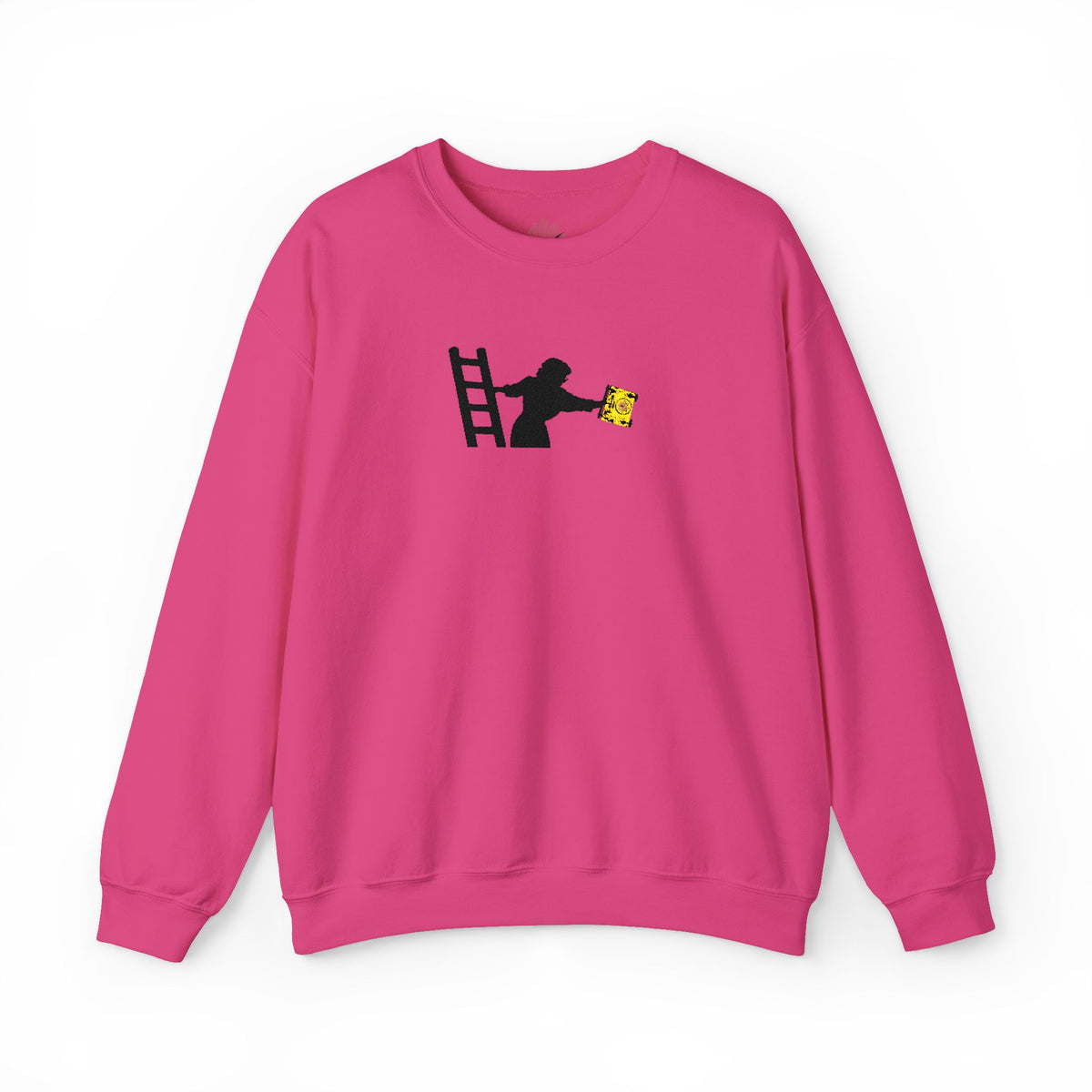 Embroidered Evelyn Librarian Crewneck Sweatshirt
