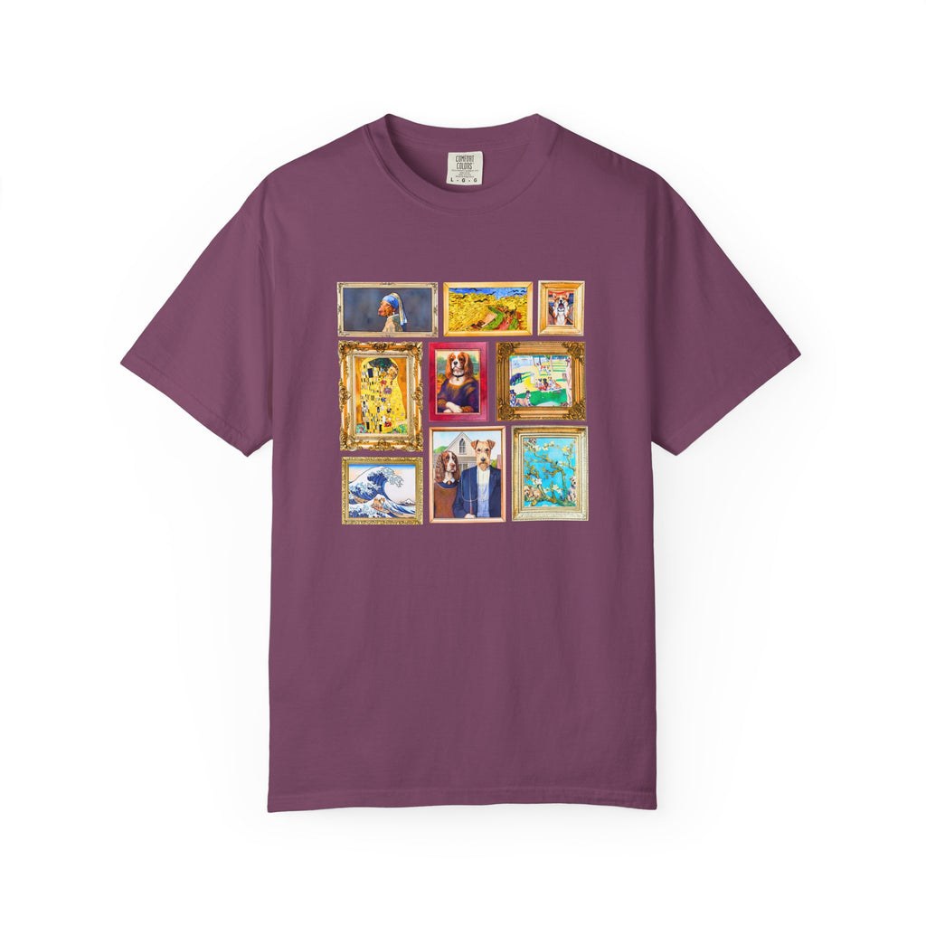 Dog Art Gallery Tee