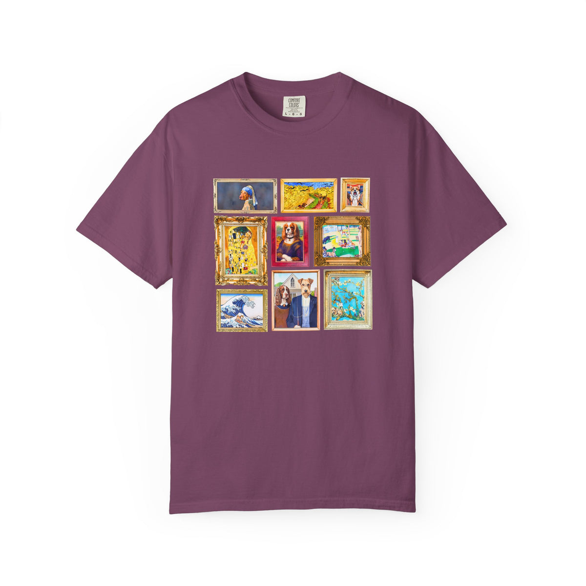 Dog Art Gallery Tee