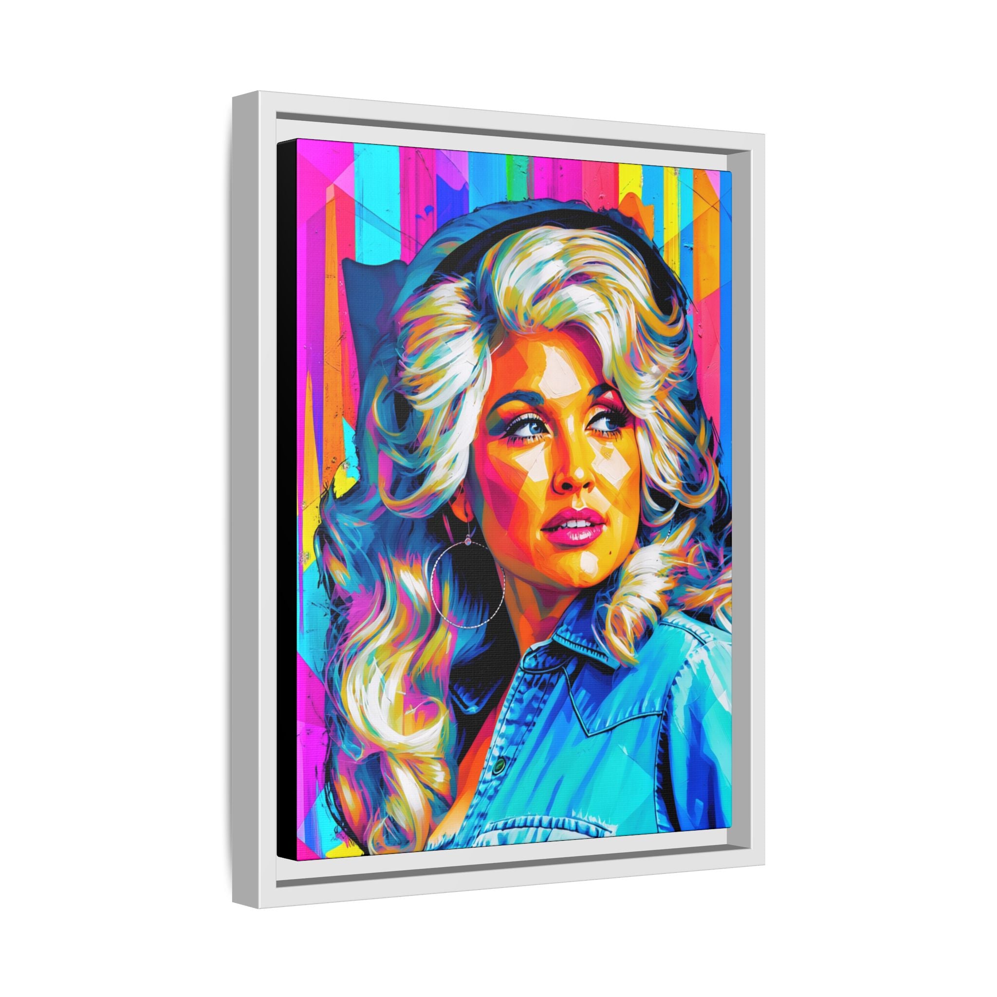 Queen of Country Framed Canvas