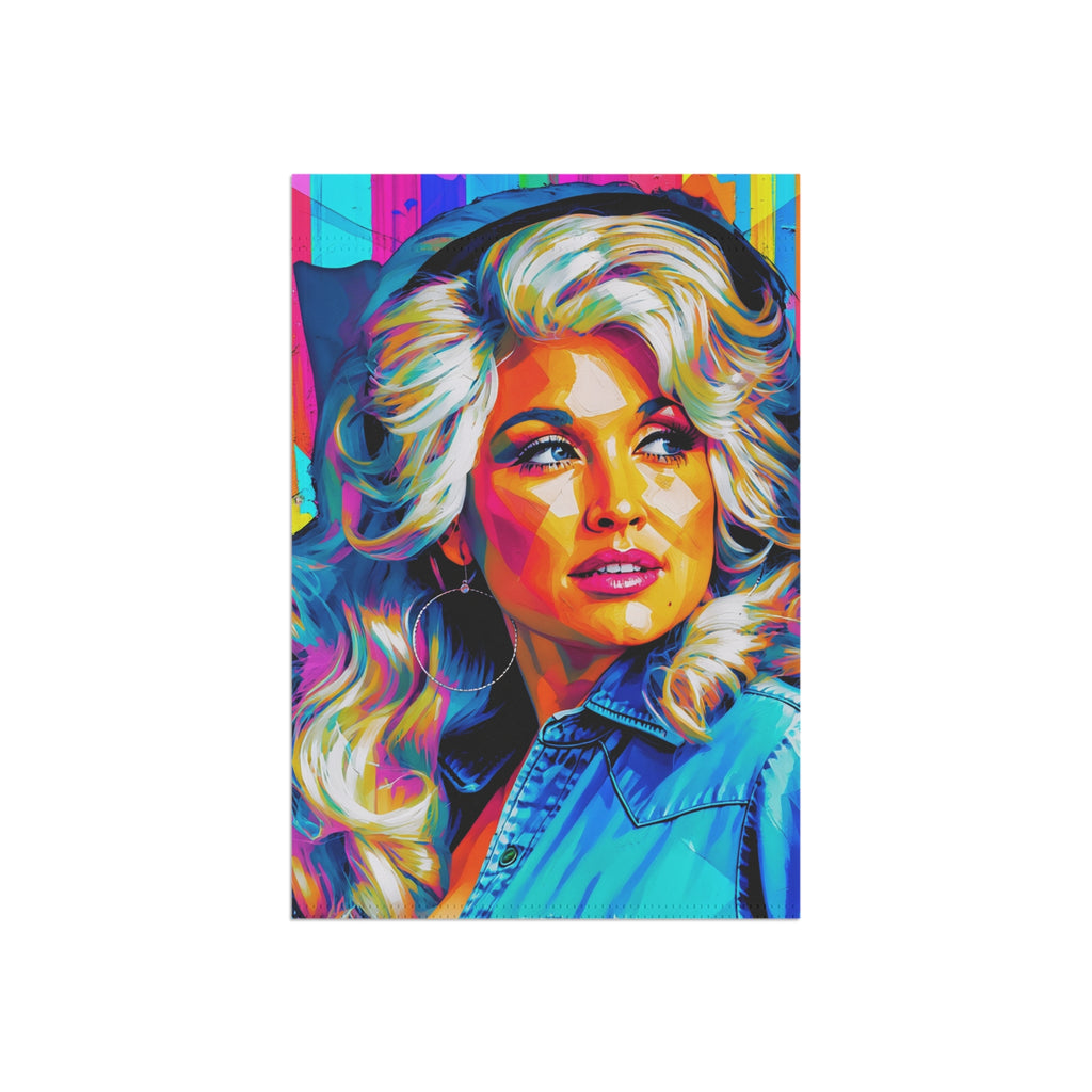 Queen of Country Garden Flag