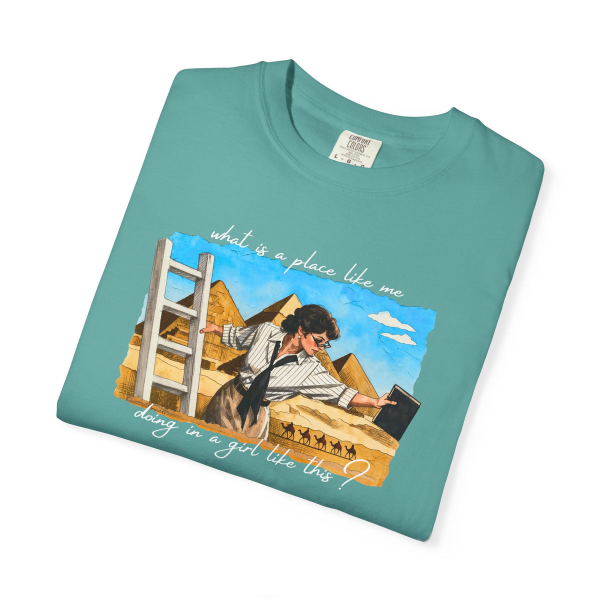 Evelyn Librarian Tee