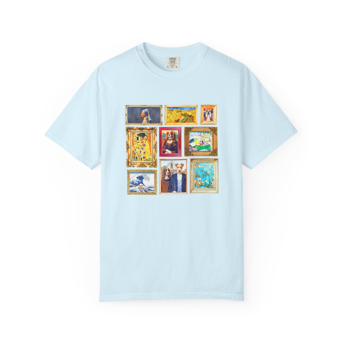 Dog Art Gallery Tee