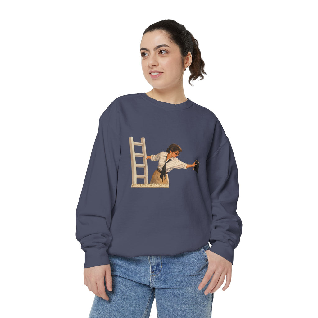 Evelyn Librarian Crewneck Sweatshirt