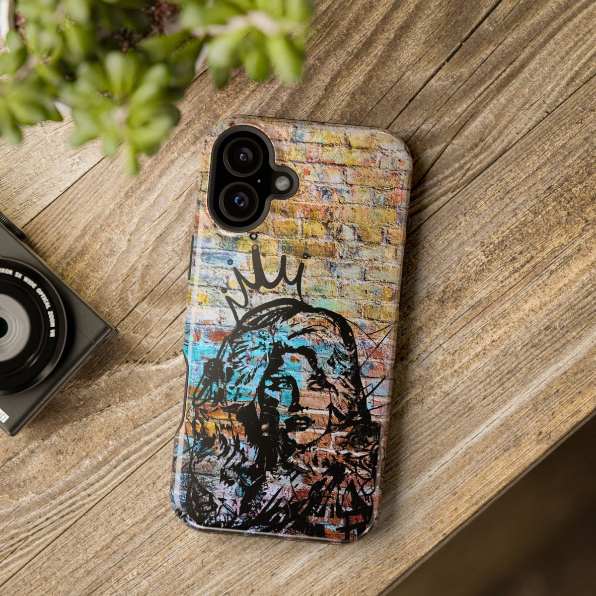 Queen of Country Graffiti Phone Case