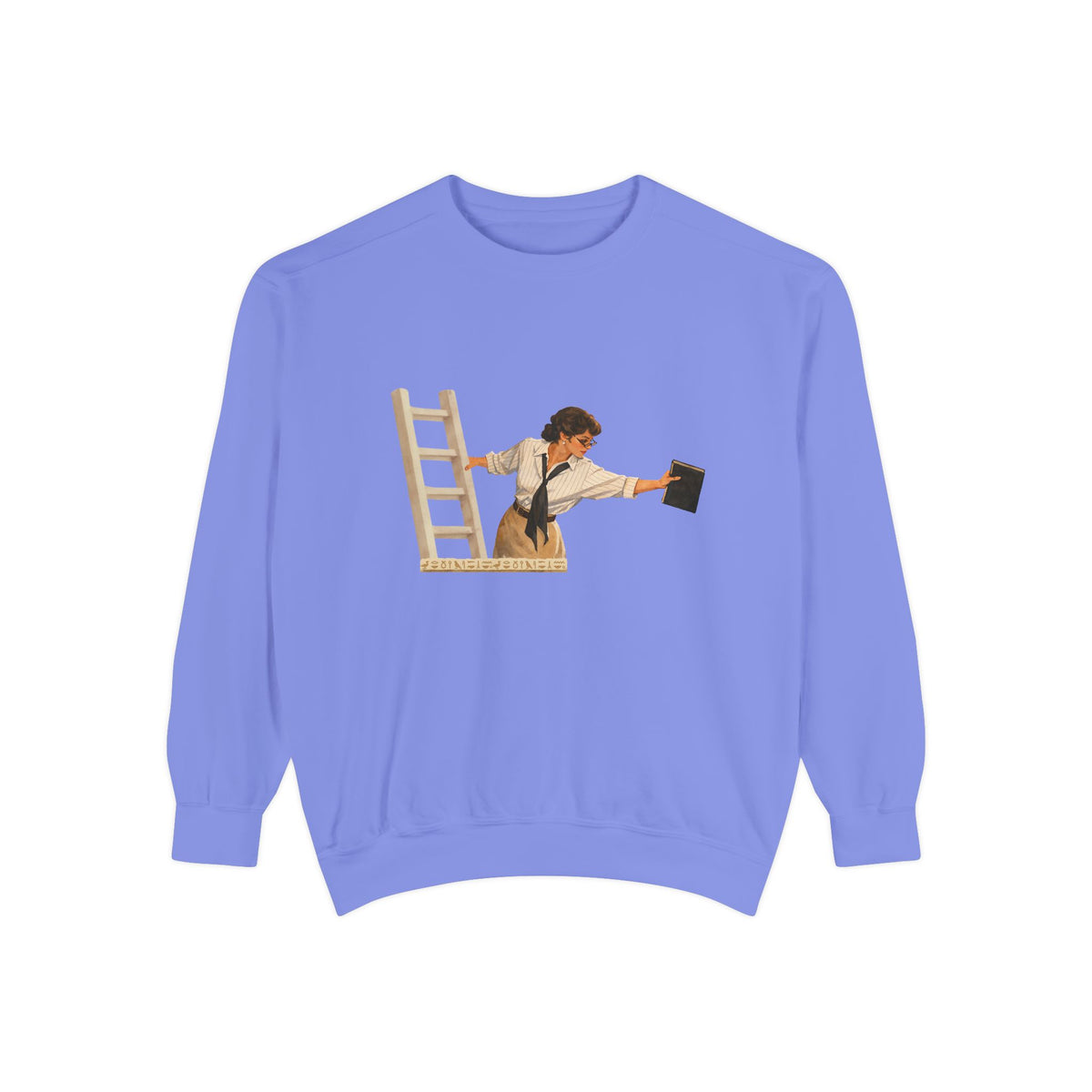Evelyn Librarian Crewneck Sweatshirt