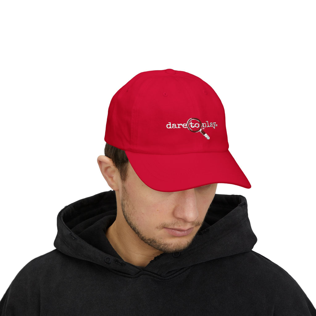 Embroidered Detective Hat