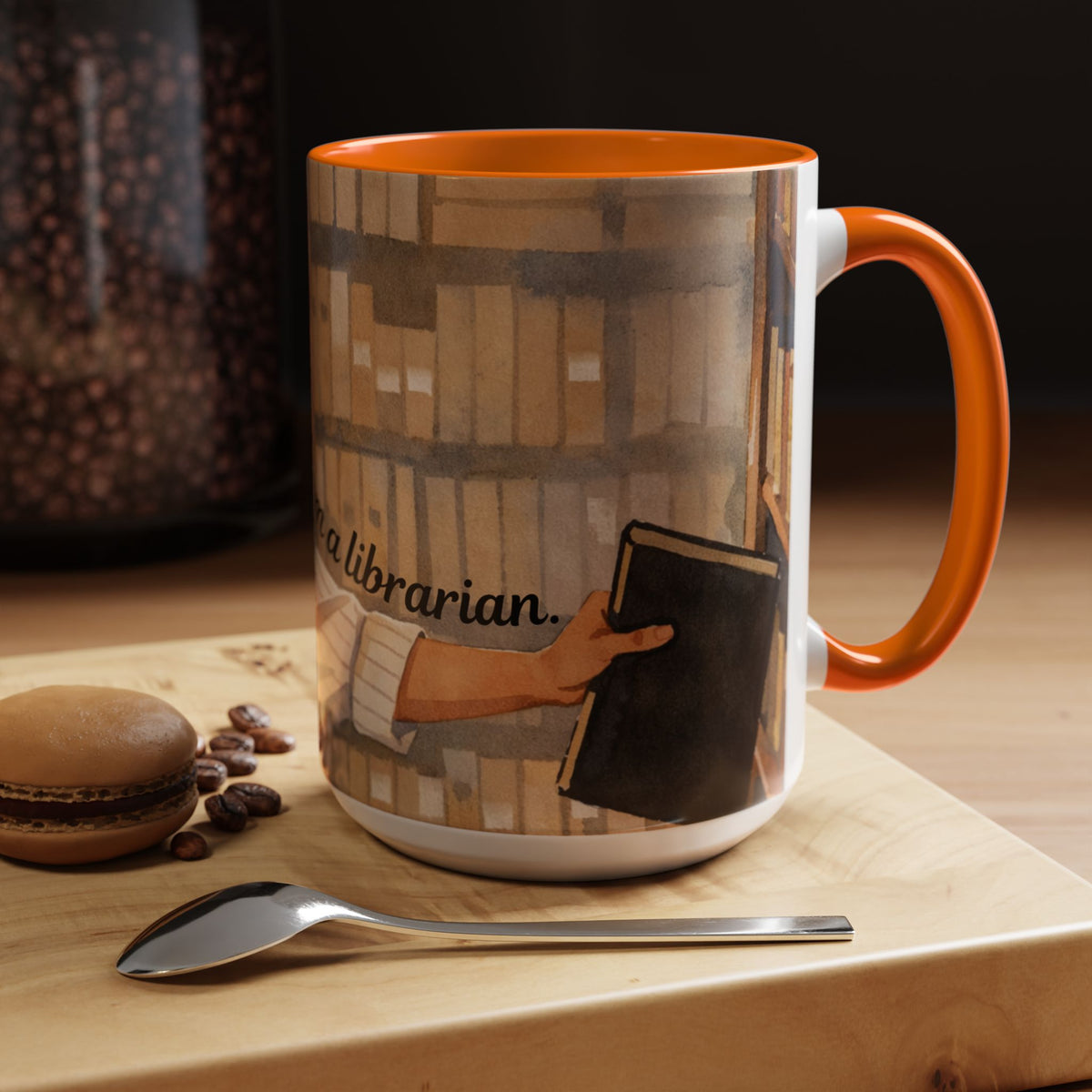 Evelyn Librarian Mug