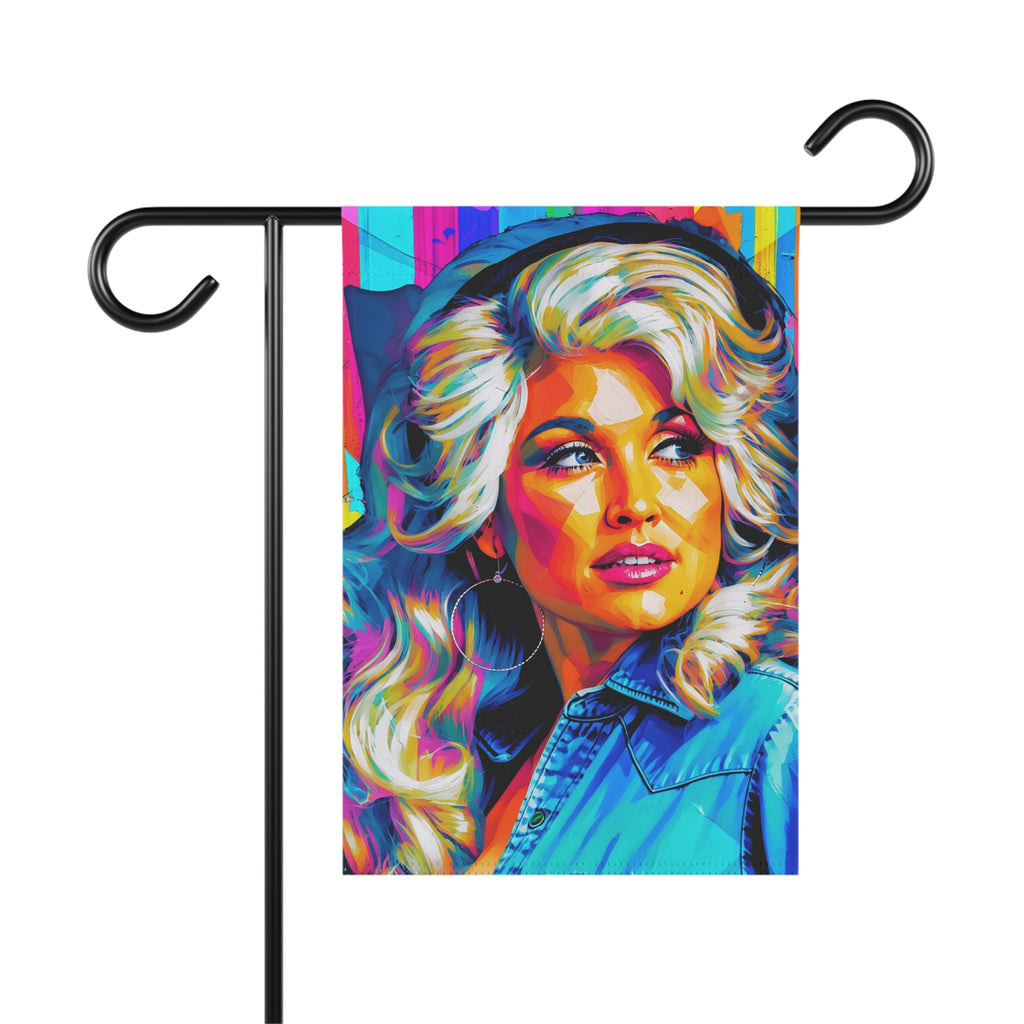 Queen of Country Garden Flag