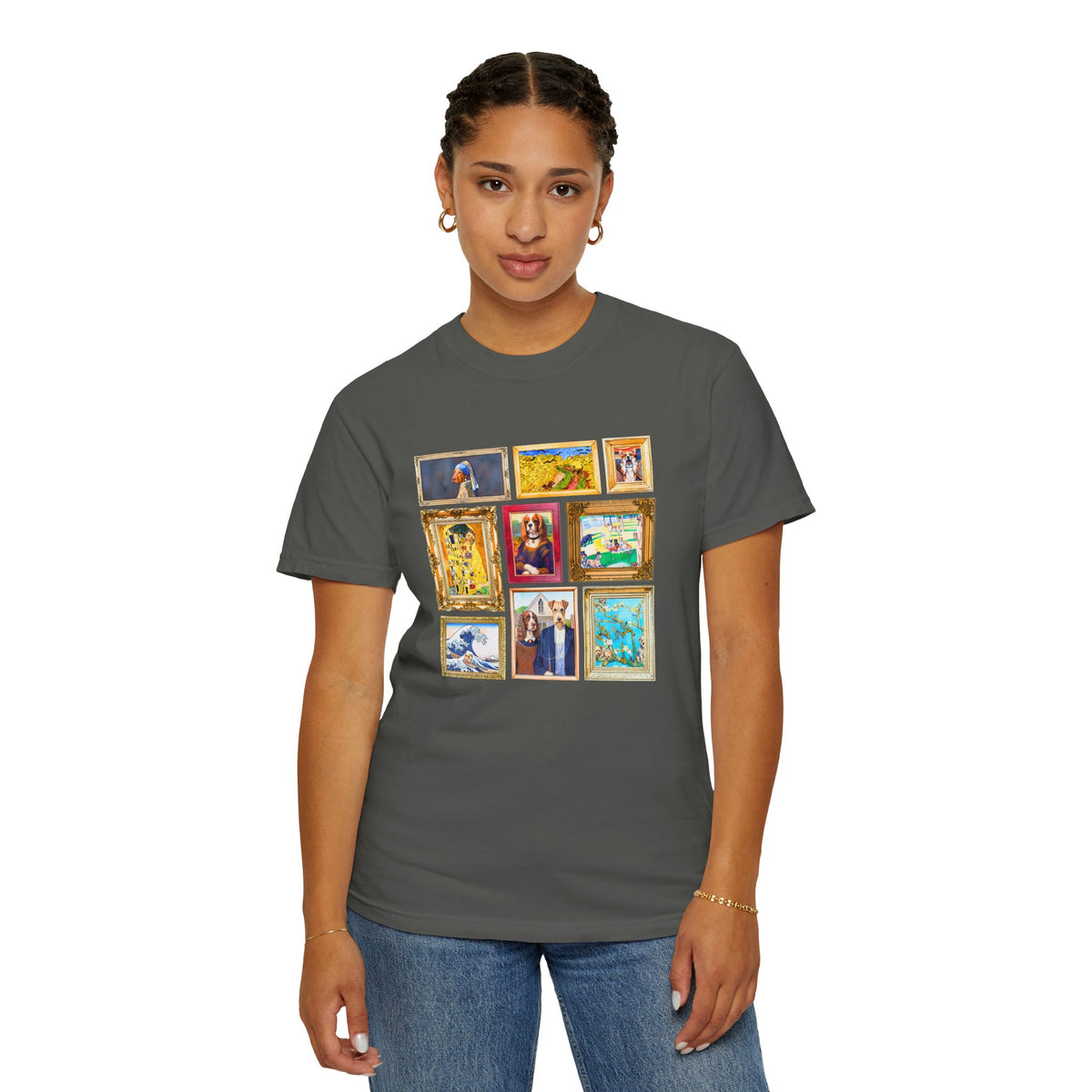 Dog Art Gallery Tee