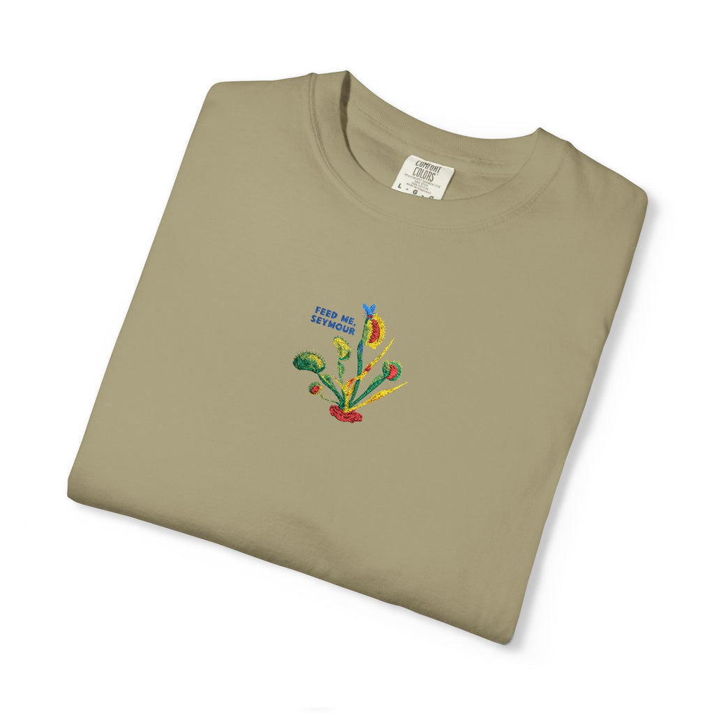 Feed Me Seymour Embroidered Tee