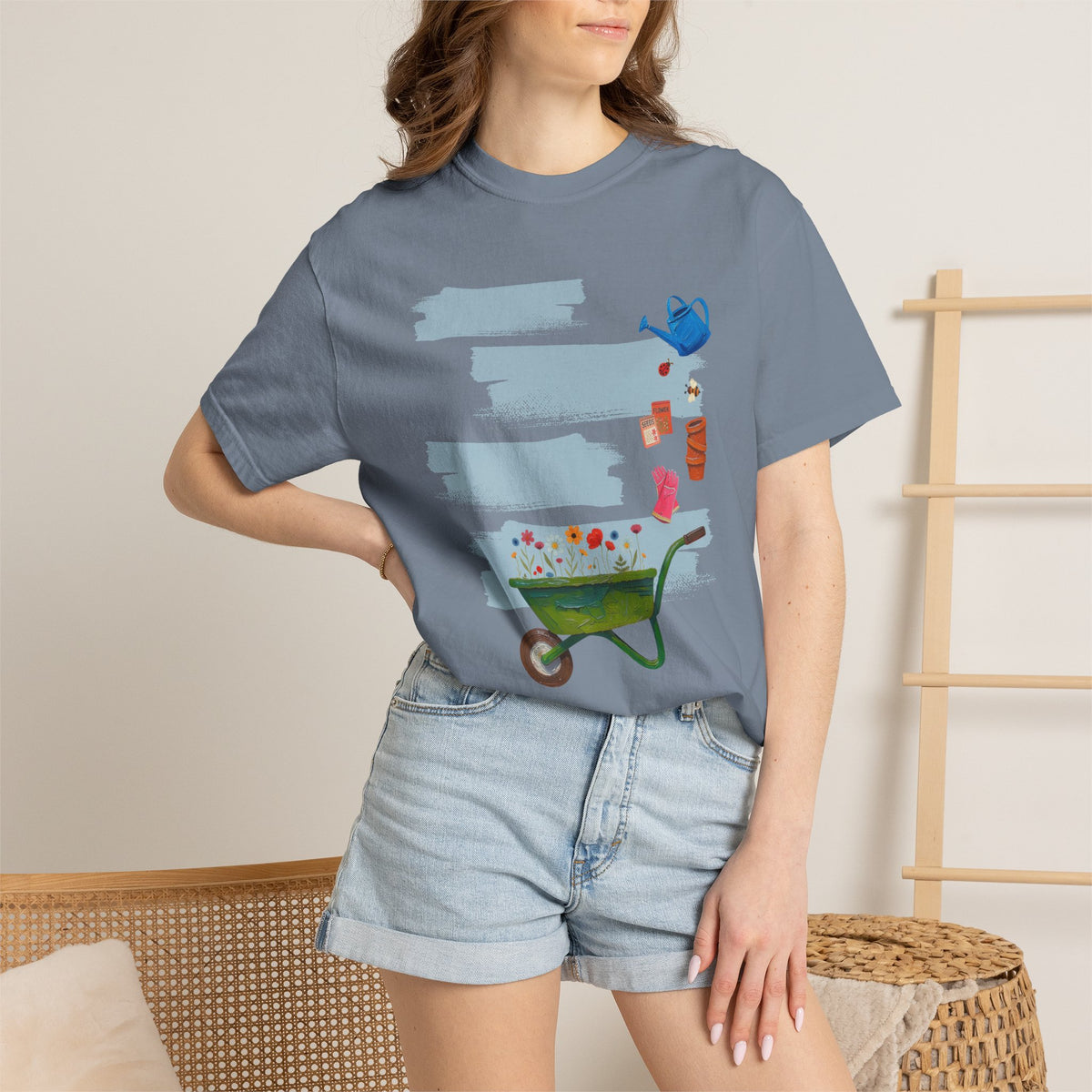 Floral Gardening Tee