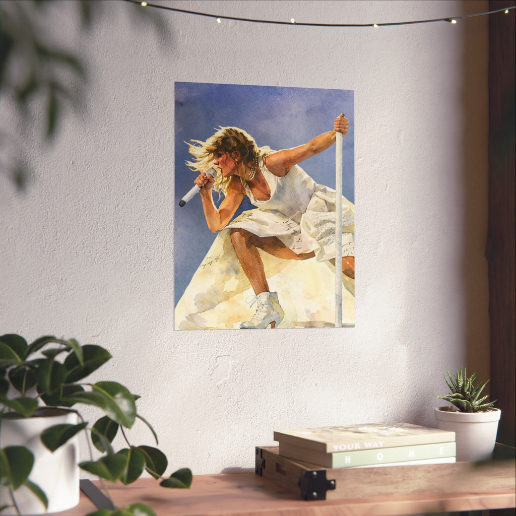 Music Lover Poet Art Print