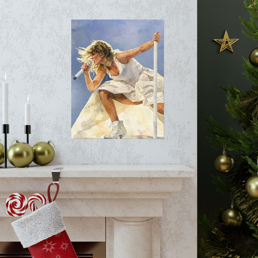 Music Lover Poet Art Print