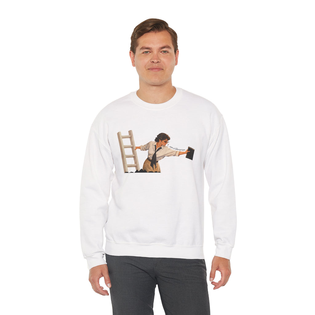 Evelyn Librarian Crewneck Sweatshirt